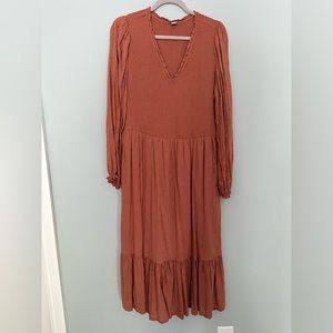 Old Navy Smocked Ruffle Hem Dress